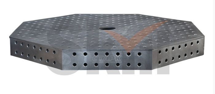 Стол сварочный восьмиугольный 1000х1000 мм Толщина 12 мм