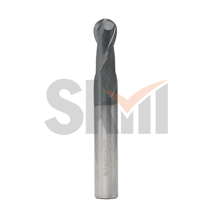 Концевая сферическая фреза 4 зуба, HRC 45, AlTiN 12x24x75 R6