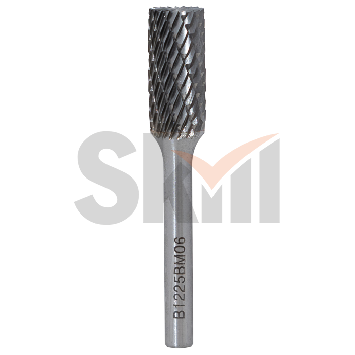 Борфреза с торцевыми зубьями B 12х25 M06L150  двойная насечка, удлиненная
