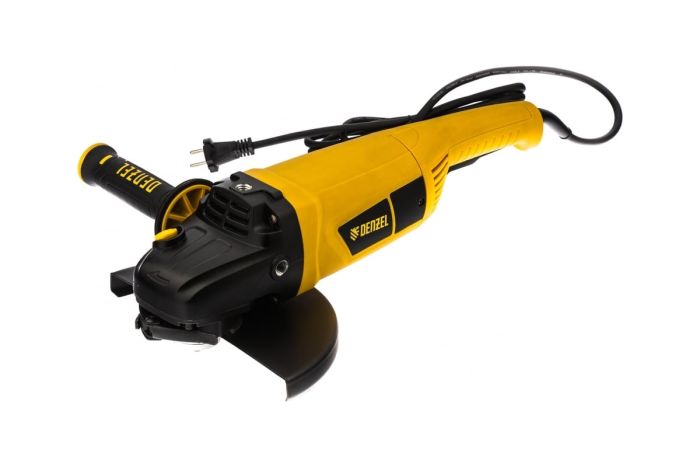 Машина шлифовальная угловая AG230-2600, 2600 Вт, 230 мм, 6000 об/мин// Denzel