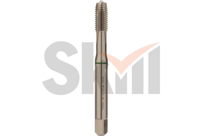 Метчик М10х1,5 (Машинный) DIN371 HSSE 6h B/4-5P 100мм a=8,0 Ruko 232100E