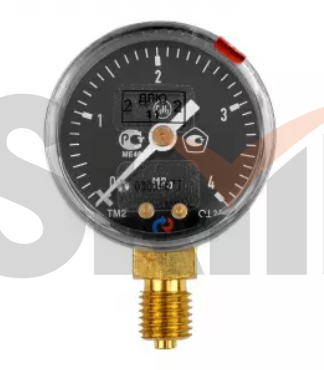 Манометр с поверкой 4,0 МПа, ацетилен