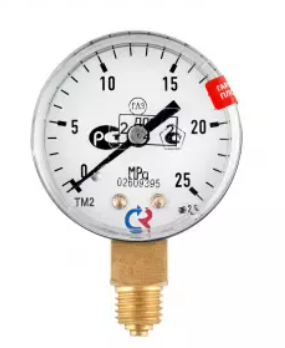 Манометр с поверкой 25,0 МПа, углекислый газ