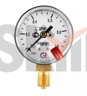 Манометр с поверкой 1,0 МПа, углекислый газ