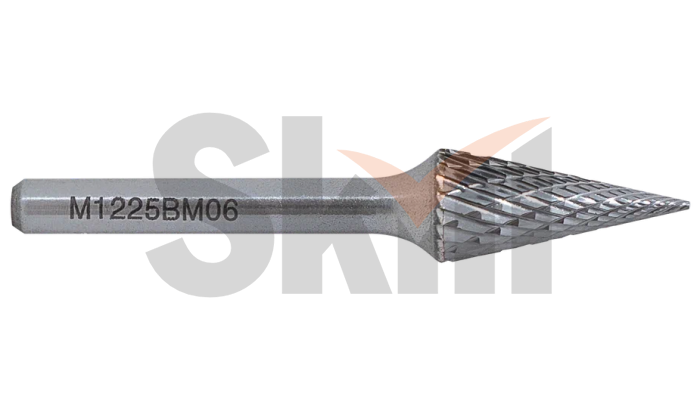 Борфреза коническая M 18х25 M06 двойная насечка