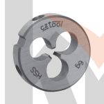 Плашка М 3,0х0,35 DINEN22568 HSS 6g 20х5мм Bucovice(CzTool) 240031