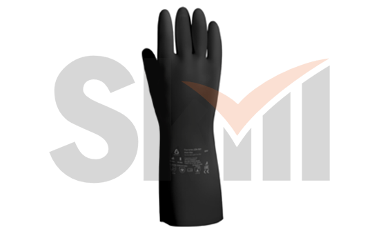 Химические перчатки из неопрена Atom Neo с хлопковым напылением - M