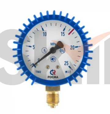 Манометр 25,0 МПа, ⌀63 мм, G1/4, кислород