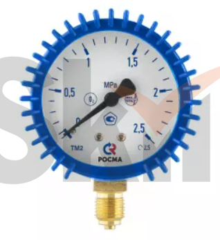 Манометр 2,5 МПа, ⌀63 мм, G1/4, кислород