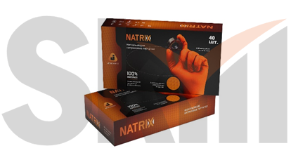 Нескользящие нитриловые перчатки NATRIX - L