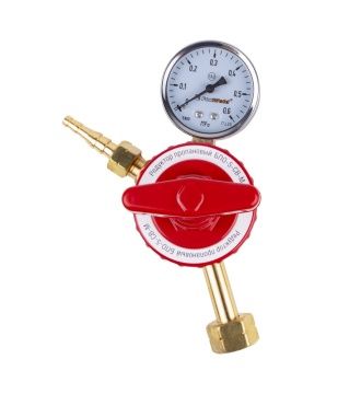 Редуктор FoxWeld  БПО-5-СВ-М (пропановый, 1 манометр, пр-во FoxWeld/КНР)