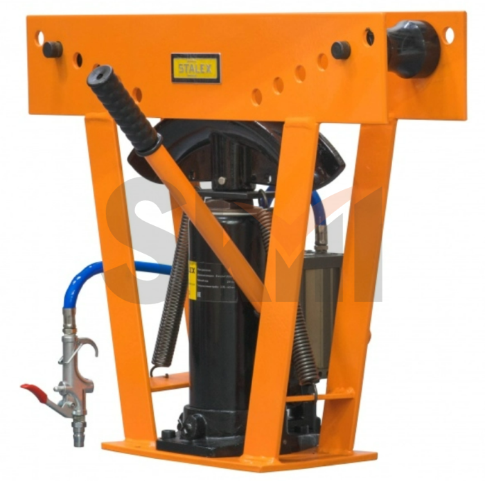 Трубогиб пневмогидравлический Stalex HB-12Q, 1/2"- 2", рабочий ход 210 мм., 12т., 45 кг.
