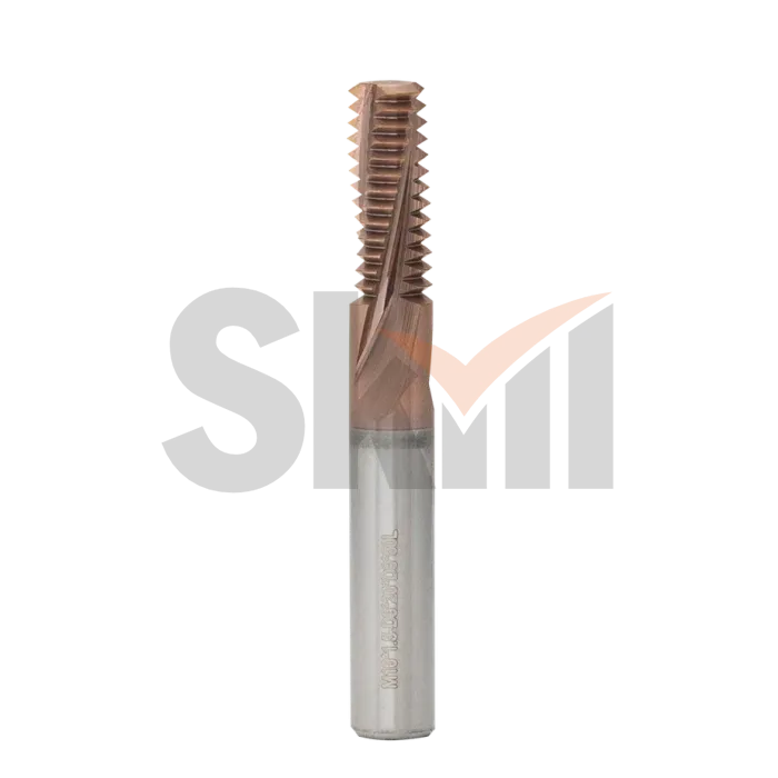 Резьбовая твердосплавная фреза, HRC 55, TiSiN М10х1,5