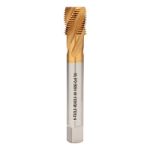 Метчик М24х3,0 (Машинный, винт.) DIN376 HSSE-TiN 6h C/2-3P R45 160мм a=14,5 H-Tools 513X01-D2-0240