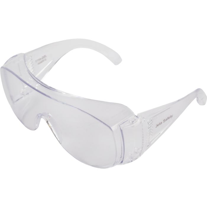 Прозрачные очки с боковой защитой
