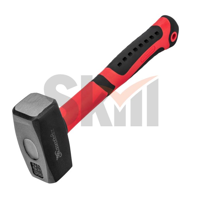 Кувалда, 1000 г, фибергласовая обрезиненная рукоятка Matrix