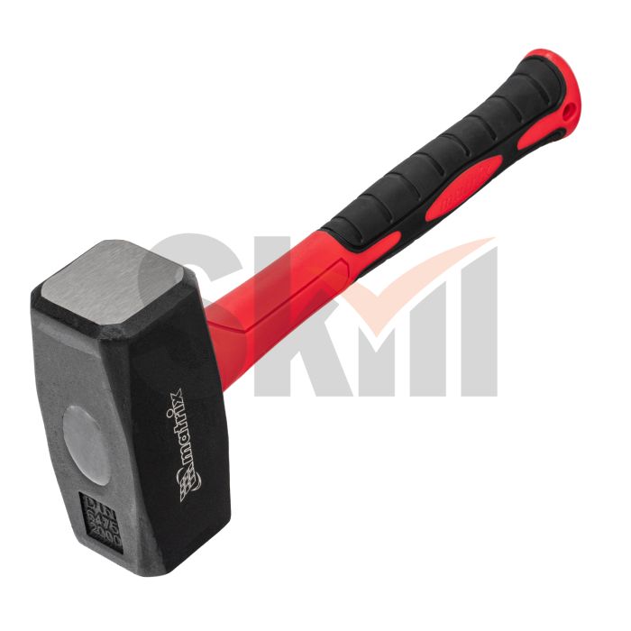 Кувалда optimal, 2000 г, фибергласовая обрезиненная рукоятка Matrix