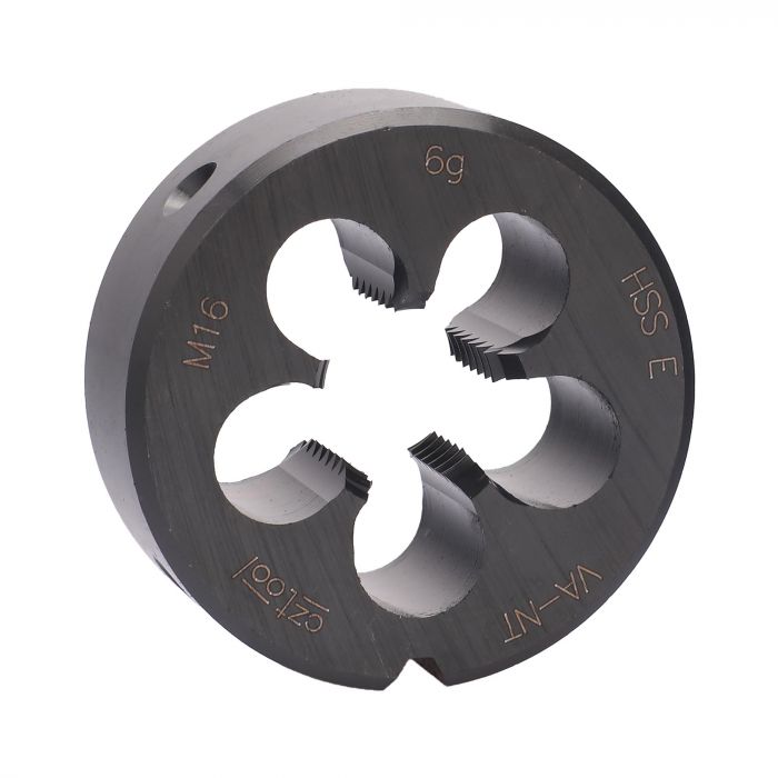 Плашка с стружколомом Bucovice Tools М16х2,0 HSSE-VA-NT DIN EN 22568 6g 45х18мм 301160