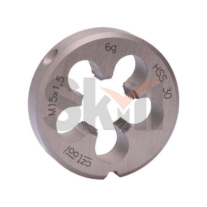 Плашка М15х1,5 DINEN22568 HSS 6g 38х10мм Bucovice(CzTool) 240151