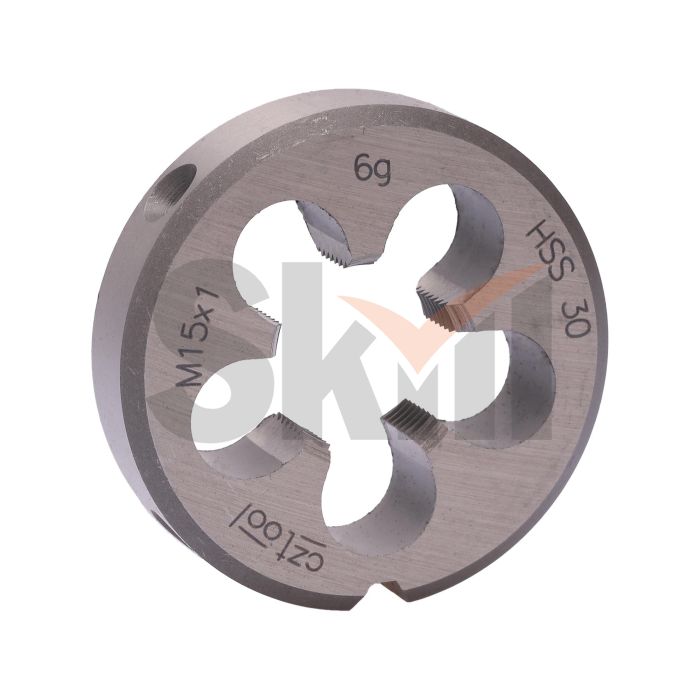 Плашка М15х1,0 DINEN22568 HSS 6g 38х10мм Bucovice(CzTool) 240152