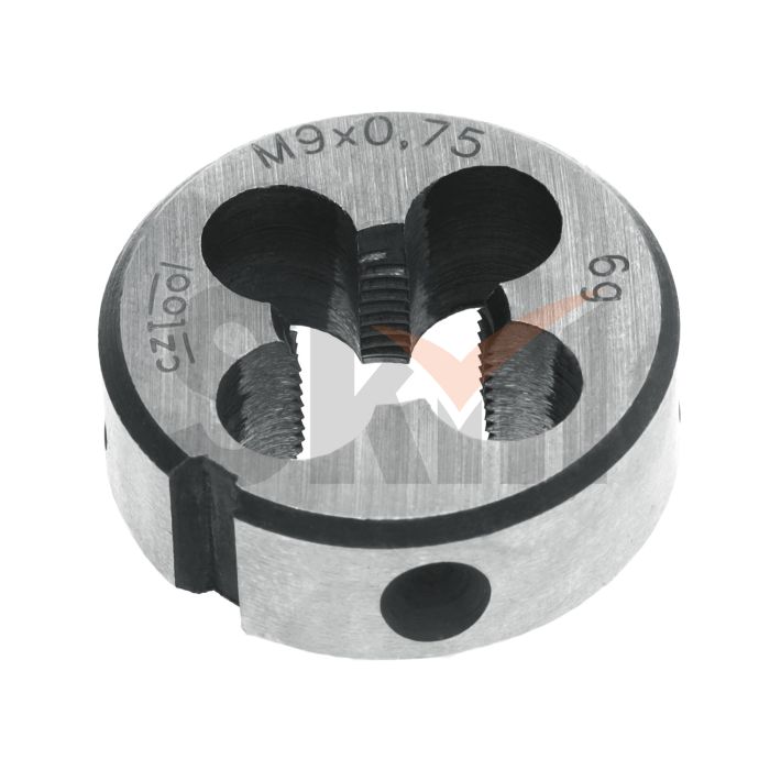 Плашка М 9,0х0,75 DINEN22568 115CrV3 6g 25х9мм Bucovice(CzTool) 210092