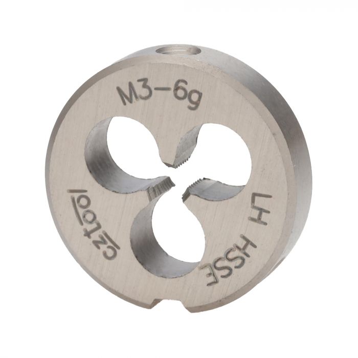 Плашка левая Bucovice Tools М3х0,5 HSSE-VA DIN EN 22568 6g 16х5мм 291030