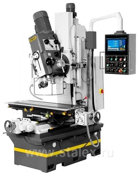 Станок вертикально-фрезерный Stalex BFM180,стол 1220х360мм,автоподача X/Y/Z,с УЦИ, 380В.