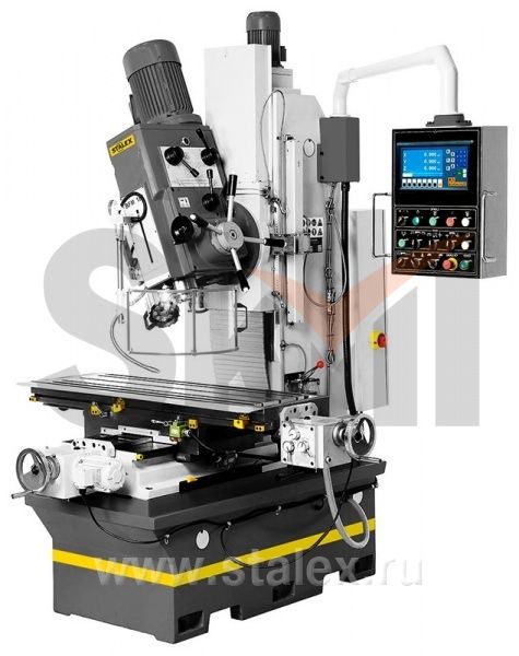 Станок вертикально-фрезерный Stalex BFM180,стол 1220х360мм,автоподача X/Y/Z,с УЦИ, 380В.