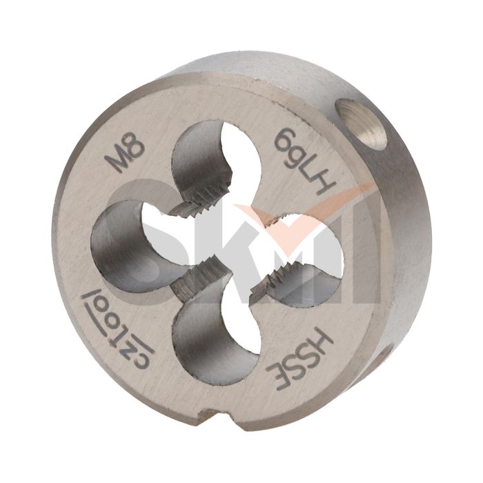 Плашка М 8,0х1,25 DINEN22568 (LH-Левая) HSSE-VA 6g 25х9мм Bucovice(CzTool) 291080