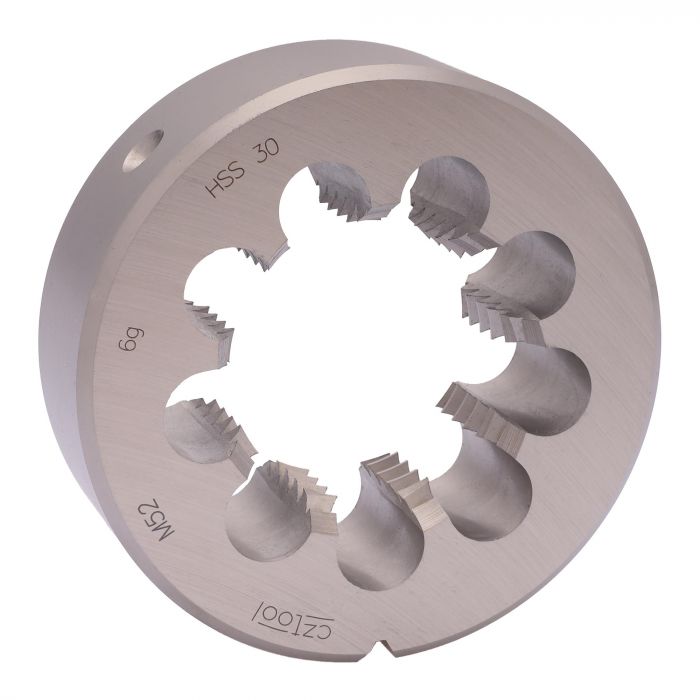 Плашка Bucovice Tools М52х5,0 HSS DIN EN 22568 6g 90х36мм 240520