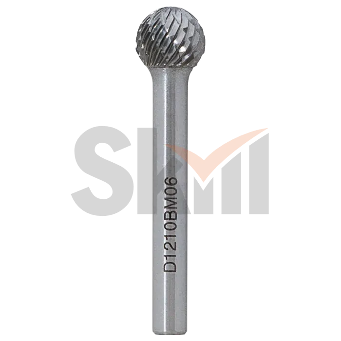 Борфреза сферическая D 06х05 M06 двойная насечка со стружколомом