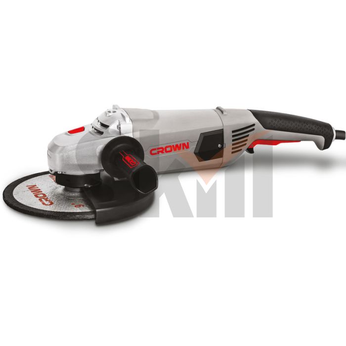 CT13489-230S CROWN Угловая шлифовальная машина 2600Вт, М14, 230мм, плавный пуск