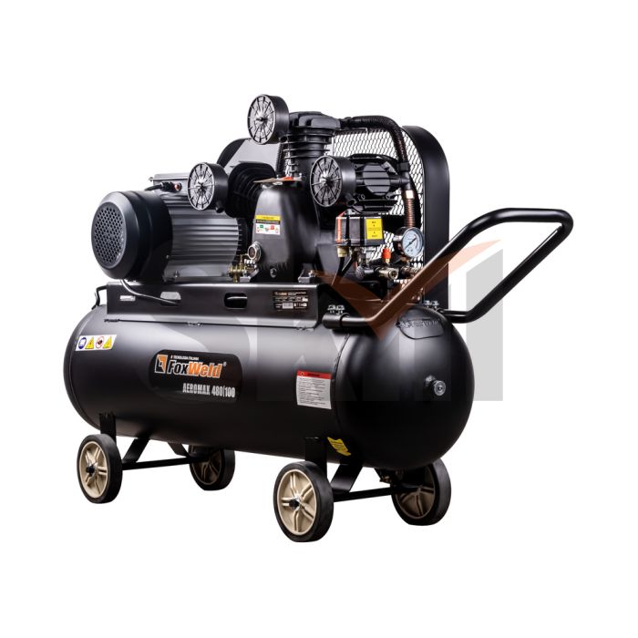 Компрессор масляный ременной AEROMAX 480/100