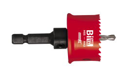 Коронка биметаллическая HSS M42, 6/10 TPI, переменный шаг 35х20 мм