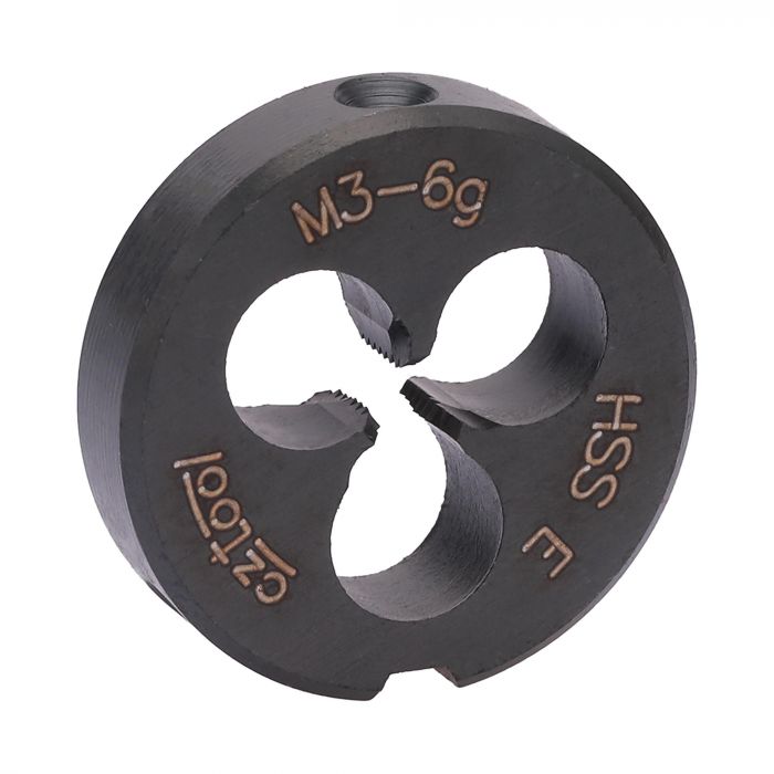 Плашка с стружколомом Bucovice Tools М3х0,5 HSSE-VA-NT DIN EN 22568 6g 20х5мм 301030