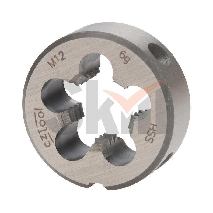 Плашка М12х1,75 PN8/3225 HSS 6g 25х9мм Bucovice(CzTool) 260120