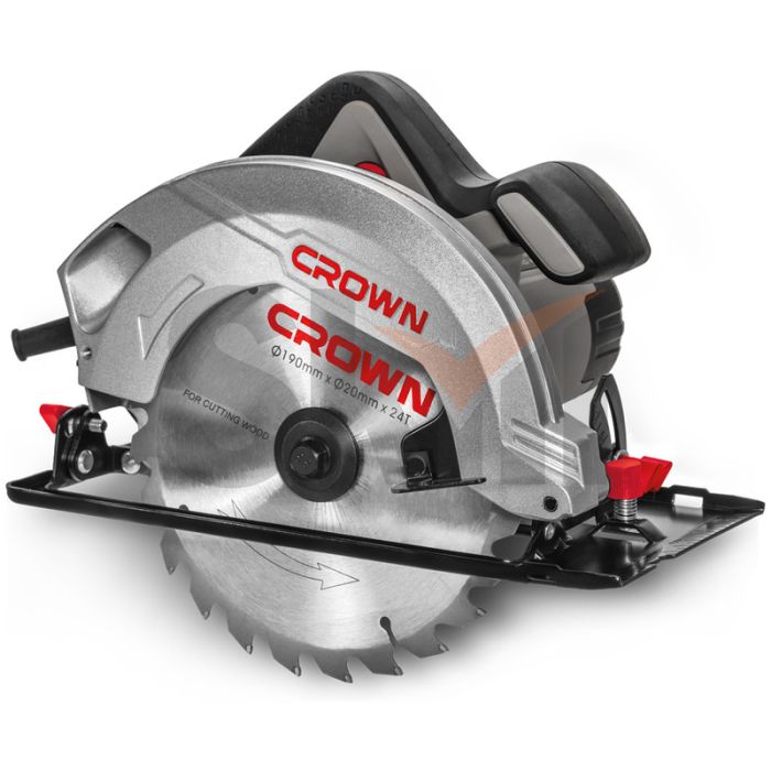 CT15199-190 CROWN Пила дисковая 1200Вт, 190*20мм, 66мм