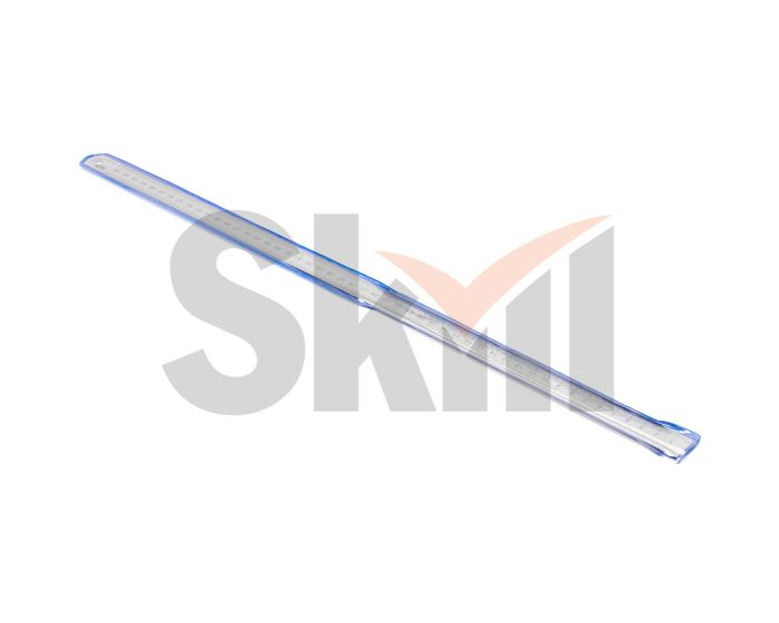 Линейка измерительная  500мм стальная ГОСТ  ЧИЗ, св-во