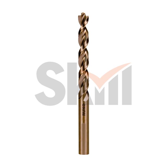 Сверло по металлу ц/х 5,1x86/52мм DIN338 h8 5xD HSS-G 130° TURBO Ruko 2146051 (!)