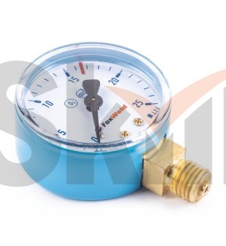 Манометр 25 МПа (кислородный, латунь)