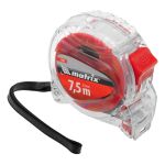 Рулетка Crystal, 7,5 м х 25 мм, корпус из поликарбоната// Matrix