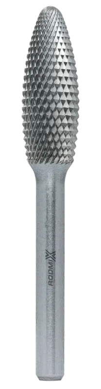 Борфреза пламевидная H 03х06 M03 алмазная насечка