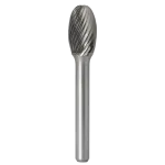 Борфреза овальная E 03х06 M03 одинарная насечка