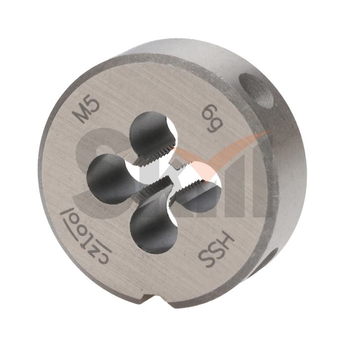 Плашка М 5,0х0,8 PN8/3225 HSS 6g 25х9мм Bucovice(CzTool) 260050