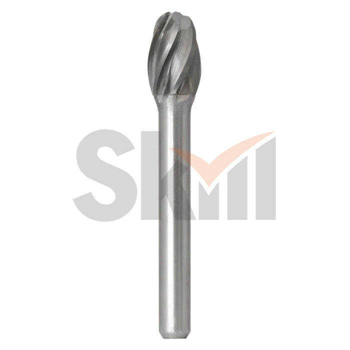 Борфреза овальная E 12,7х22,23 M06 насечка по алюминию