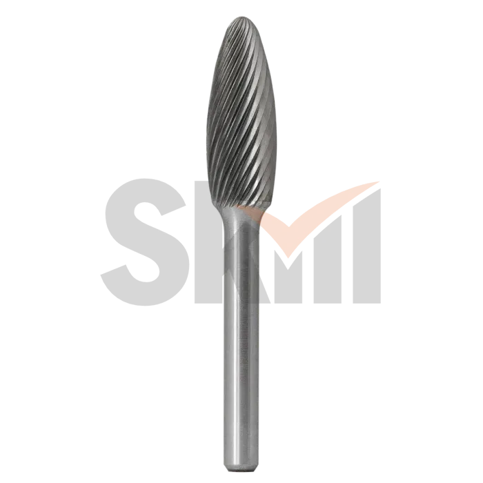 Борфреза пламевидная H 08х20 M06 одинарная насечка