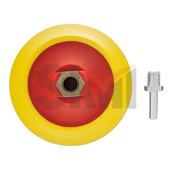 Насадка для дрели и УШМ с липучкой, 115 мм, мягкая Matrix