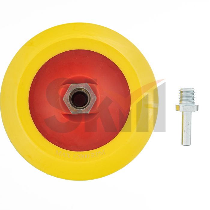 Насадка для дрели и УШМ с липучкой, 125 мм, мягкая Matrix