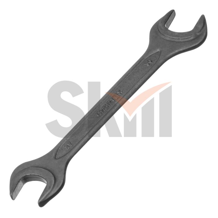 Ключ рожковый, 27 х 30 мм, CrV, фосфатированный Сибртех