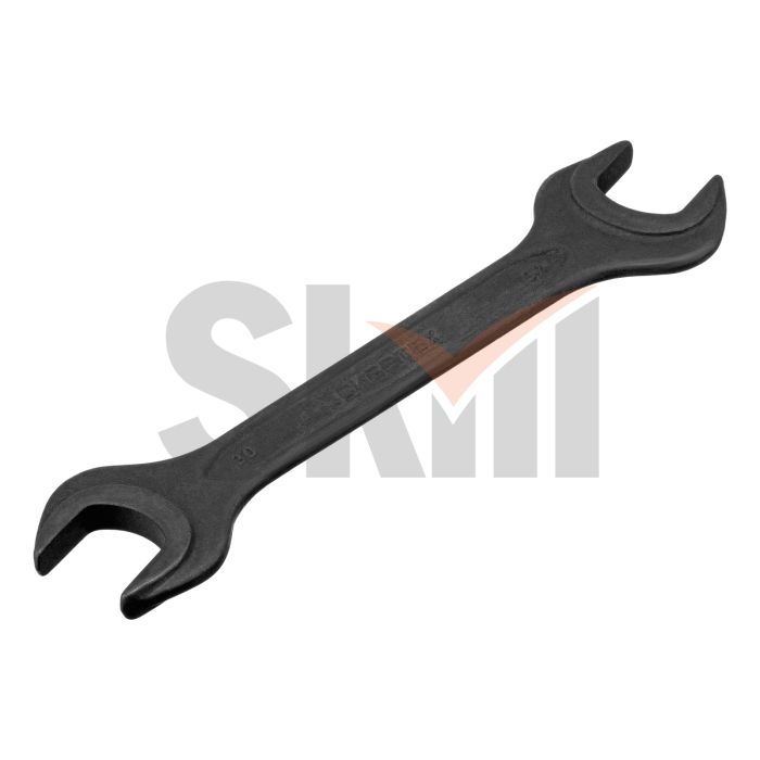 Ключ рожковый, 30 х 32 мм, CrV, фосфатированный Сибртех